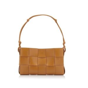 BOTTEGA VENETA Cassette Pouch Bag on Strap - Camel - NWT NEW
